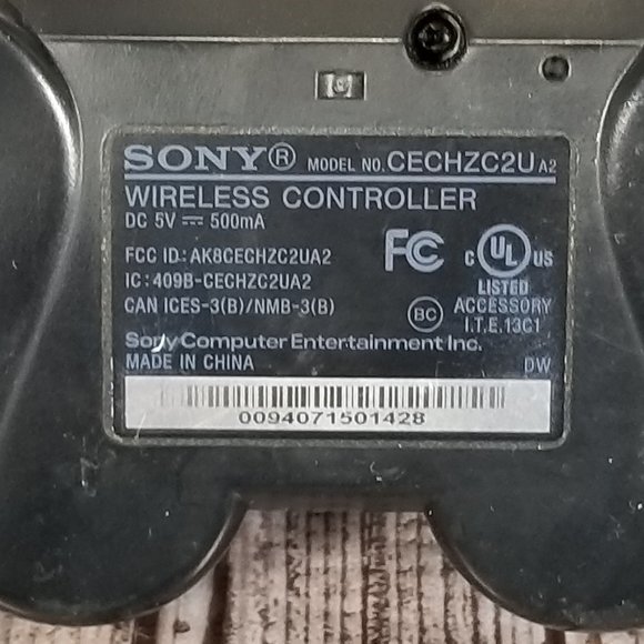 Genuine Sony PlayStation 3 PS3 DualShock 3 Wireless Controller CECHZC2U Tested - Picture 8 of 8